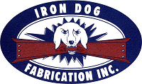 Iron Dog Fabrication Logo